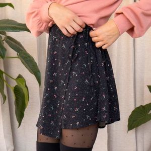 Eco Mini Twill Wrap Skirt From Rachel